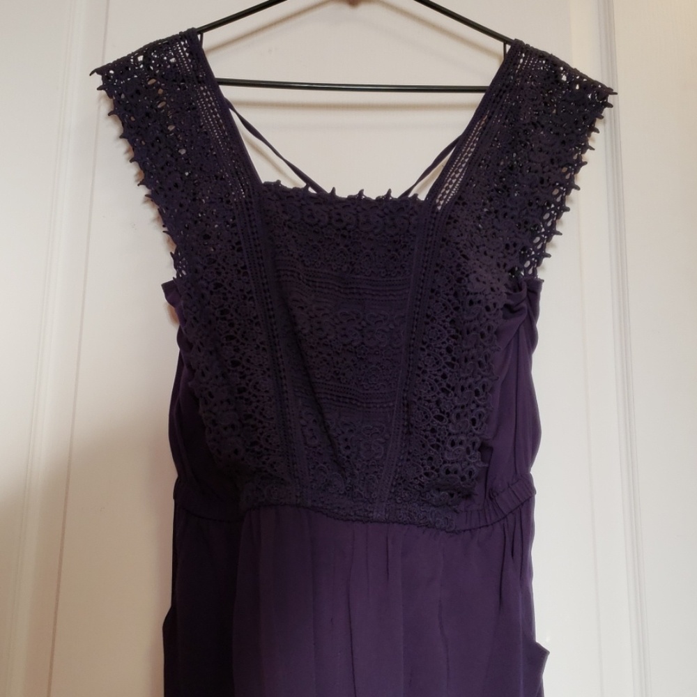 Forever21+ Navy romper